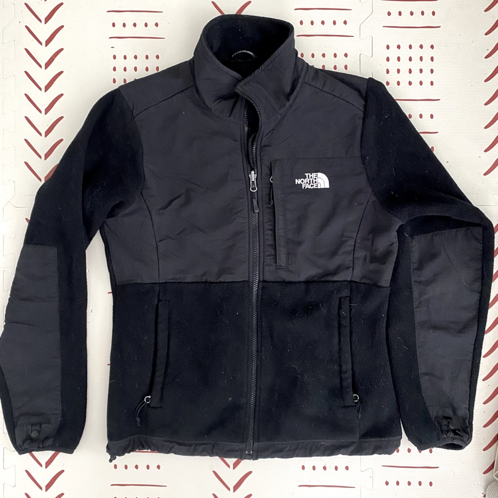 Black North Face Denali zip up Fleece Jacket